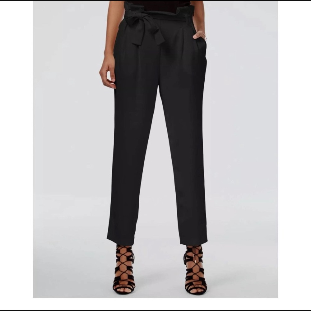 Black Pants From Rachel Roy with Tie